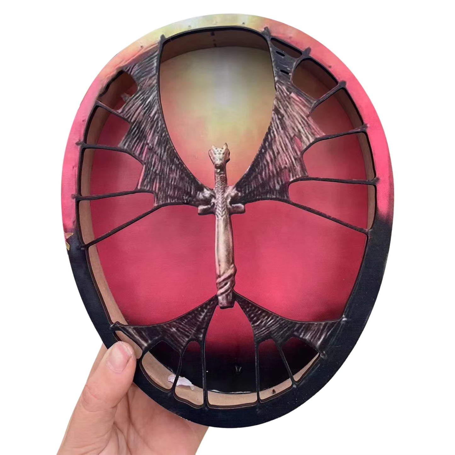 Handcrafted Shamanic Drum with Tree of Life Design - Siberian Spirit Music Instrument and Home Decor with Drumstick